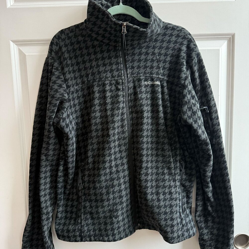 Columbia Houndstooth Fleece Jacket